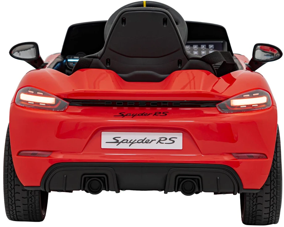 Ramiz Elektromobilis Porsche Spyder RS 718, Raudona