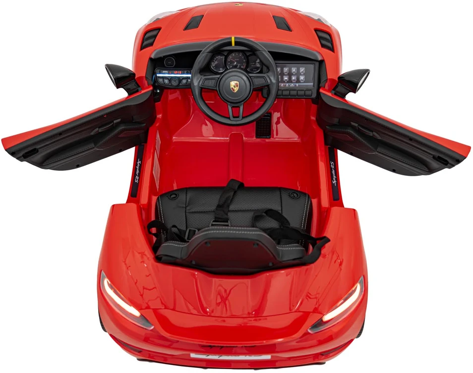 Ramiz Elektromobilis Porsche Spyder RS 718, Raudona