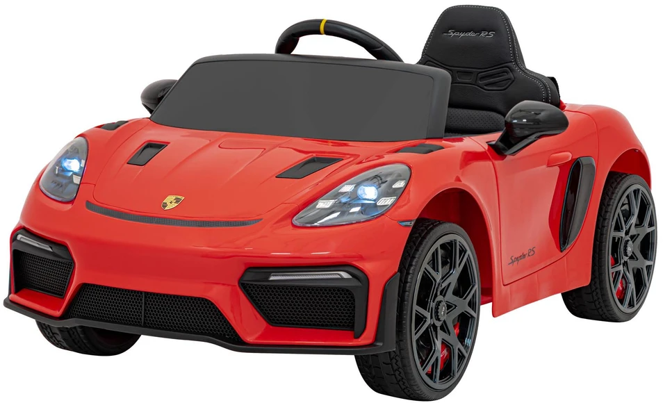 Ramiz Elektromobilis Porsche Spyder RS 718, Raudona