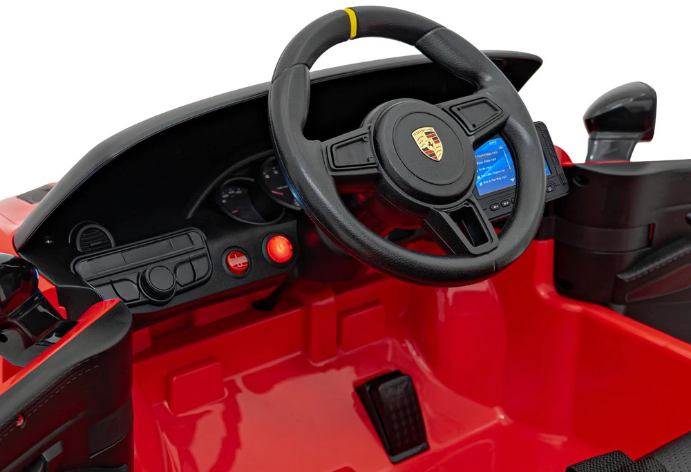 Elektromobilis Porsche 718 MP4, Raudona
