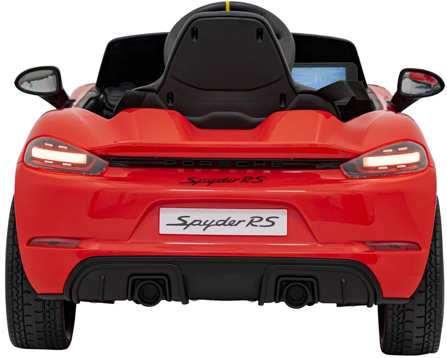 Elektromobilis Porsche 718 MP4, Raudona
