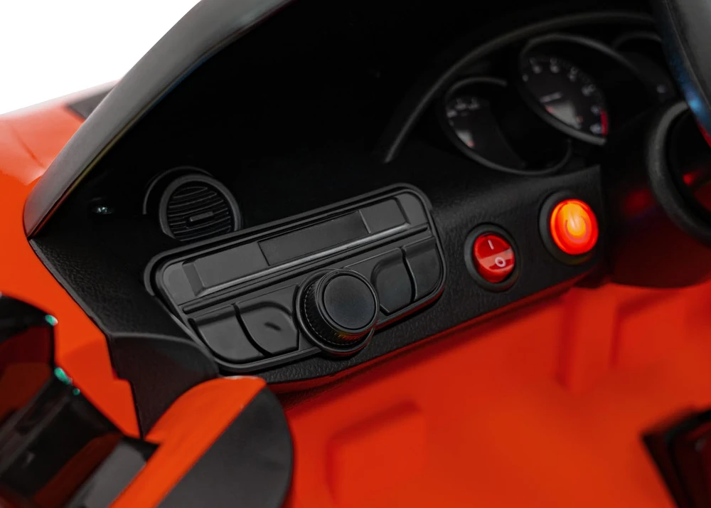 Elektromobilis Porsche 718 MP4, Raudona