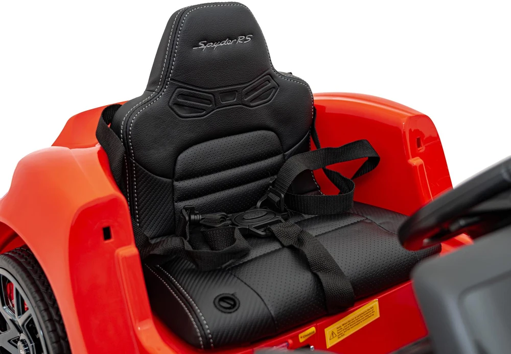 Elektromobilis Porsche 718 MP4, Raudona