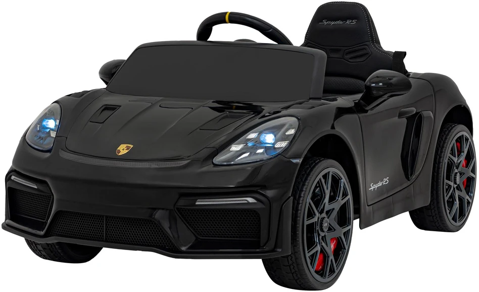 Roger Elektromobilis Porsche 718 MP4, Juodas
