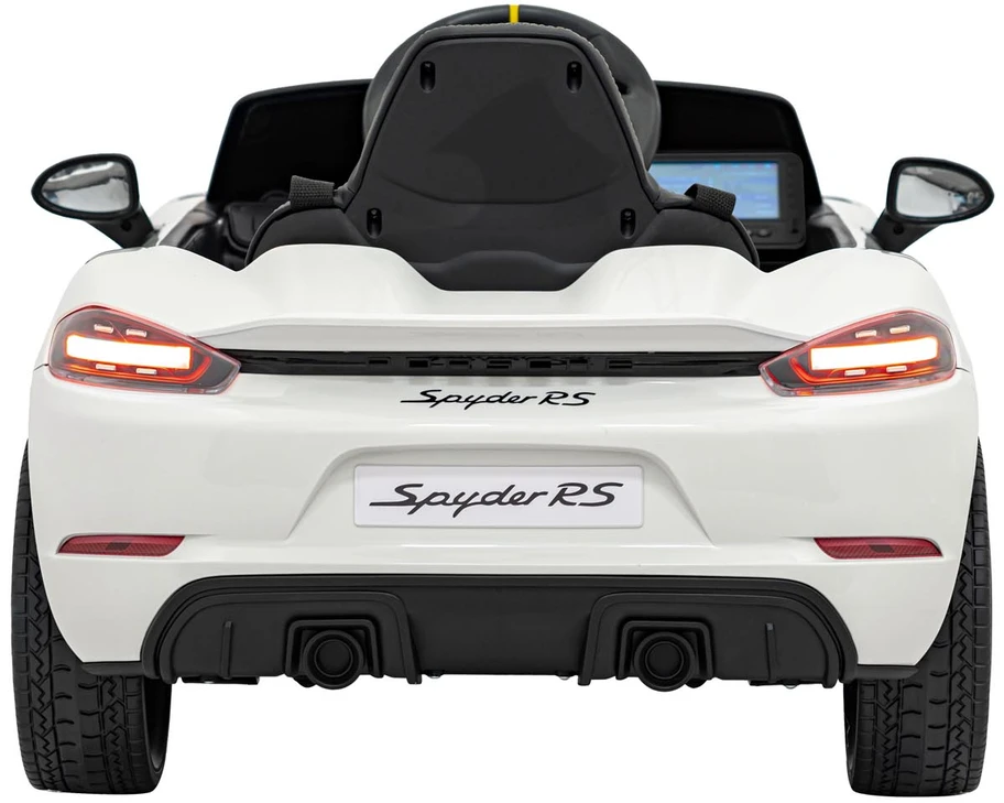 Elektromobilis Porsche 718 MP4, Baltas