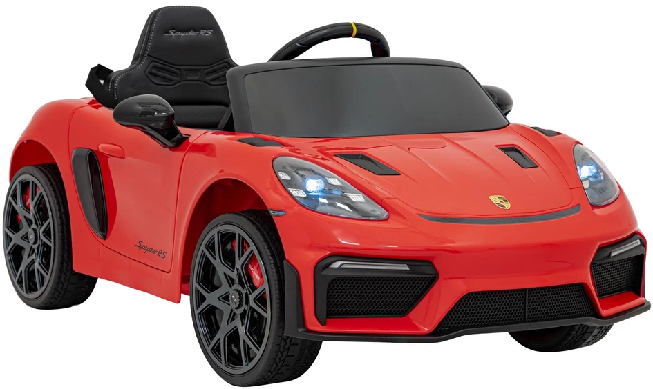 Elektromobilis Porsche 718 MP4, Raudona