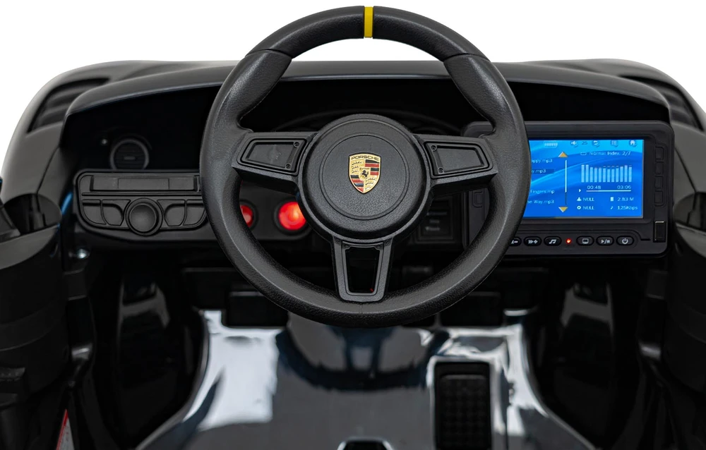 Roger Elektromobilis Porsche 718 MP4, Juodas
