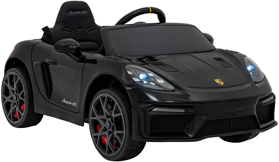 Roger Elektromobilis Porsche 718 MP4, Juodas
