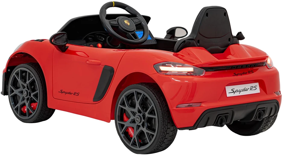 Elektromobilis Porsche 718 MP4, Raudona