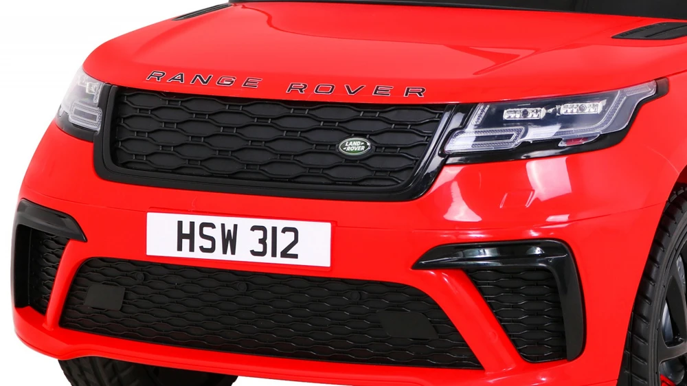 Ramiz Vaikiškas elektrinis Range Rover Velar su nuotoliniu valdymu, 3 greičiai, juodas sėdynė