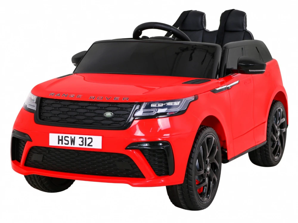 Ramiz Vaikiškas elektrinis Range Rover Velar su nuotoliniu valdymu, 3 greičiai, juodas sėdynė