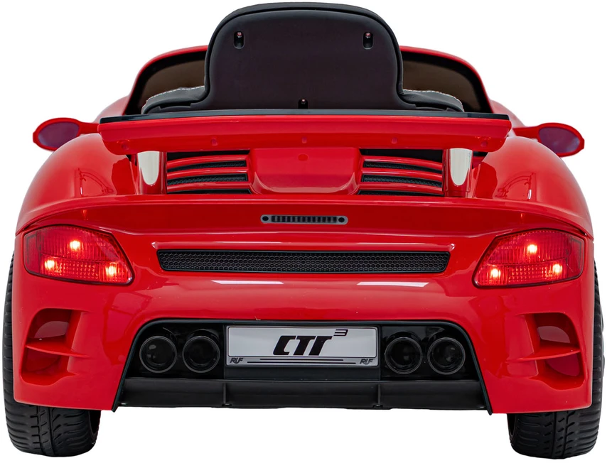 Elektromobilis RUF CTR3, Raudona