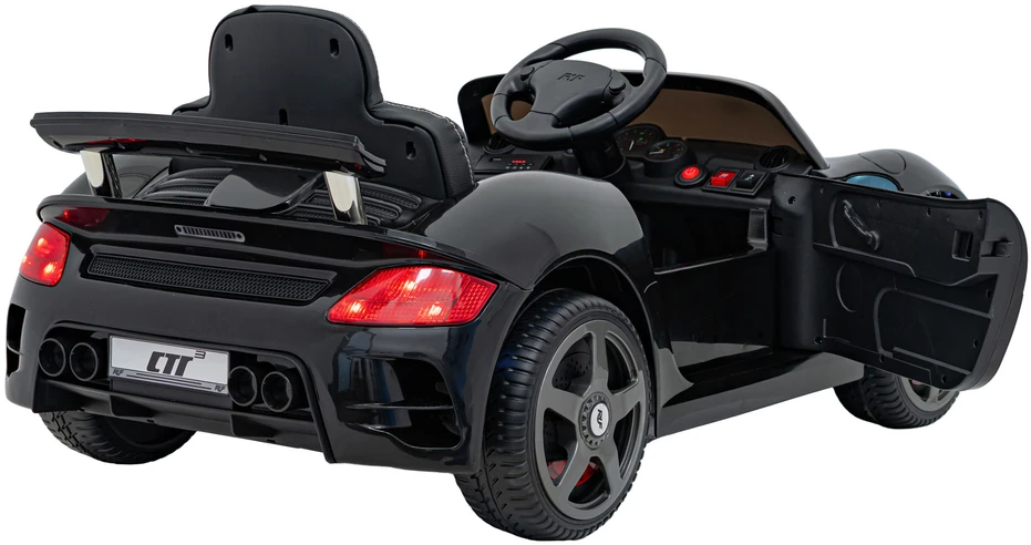 Elektromobilis RUF CTR3, Juodas