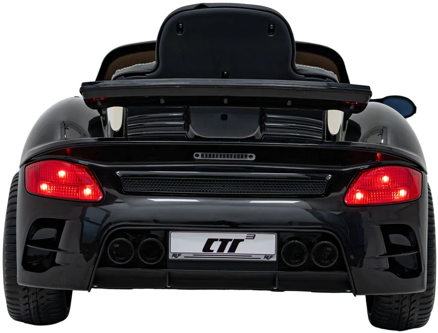 Elektromobilis RUF CTR3, Juodas