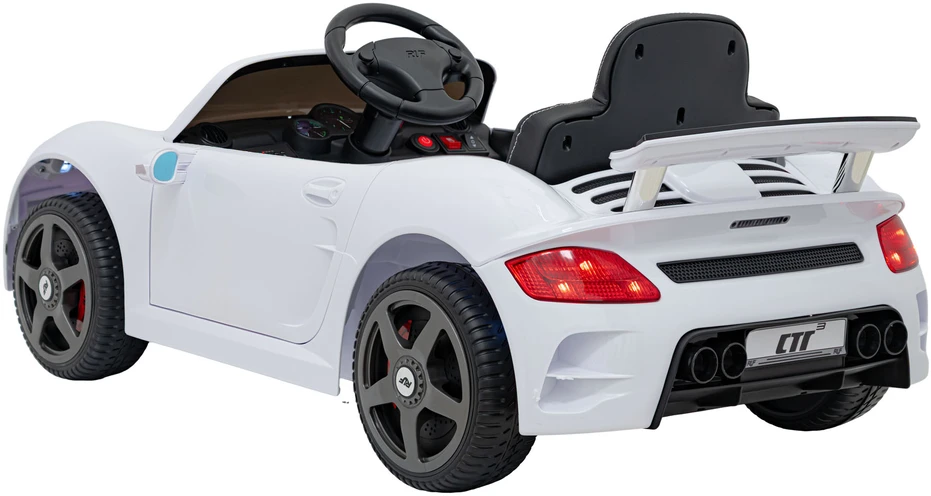 Elektromobilis RUF CTR3, Baltas