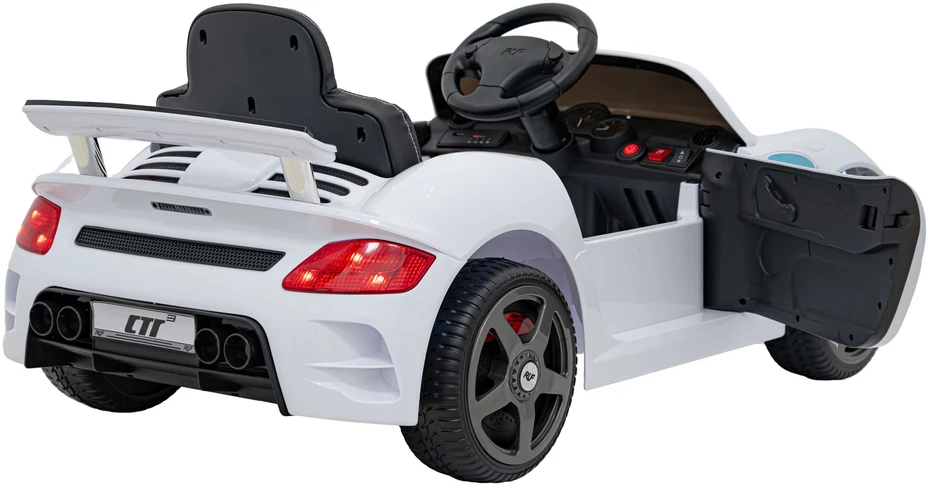 Elektromobilis RUF CTR3, Baltas