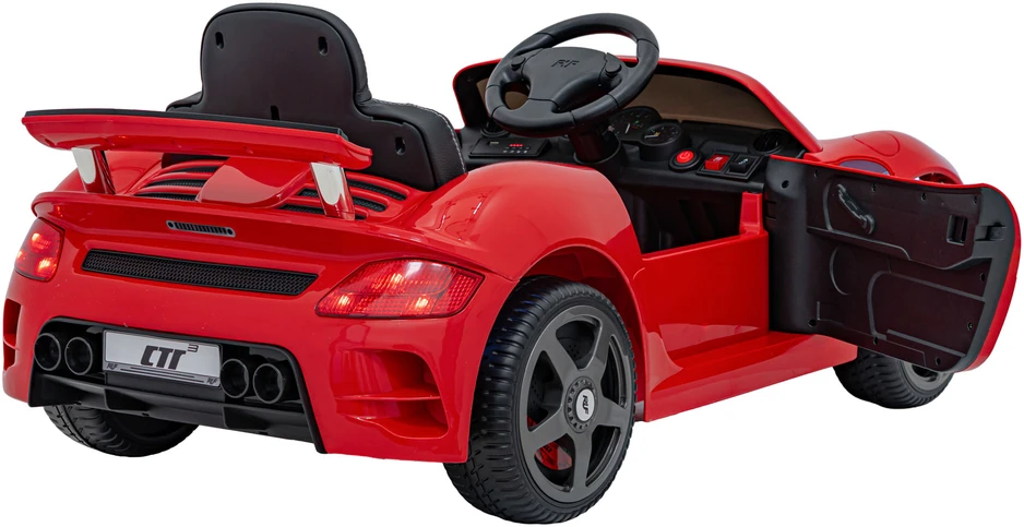 Elektromobilis RUF CTR3, Raudona