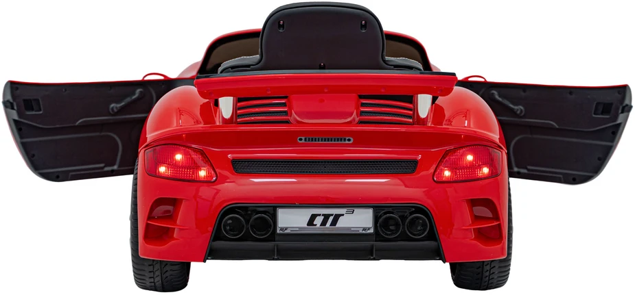 Elektromobilis RUF CTR3, Raudona