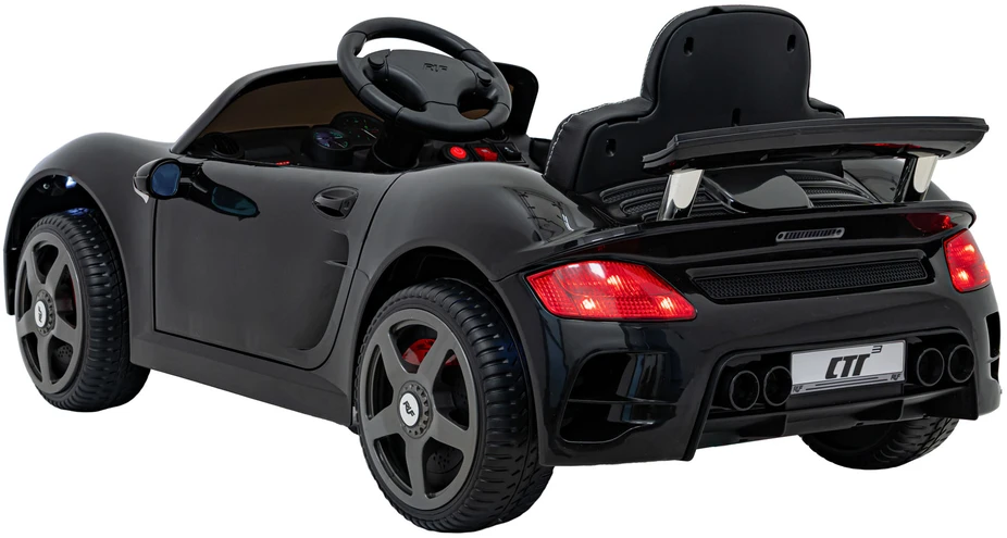 Elektromobilis RUF CTR3, Juodas