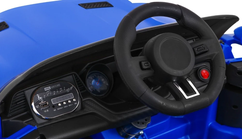 Ramiz Elektrinė mašina vaikams GT Sport mėlynos spalvos