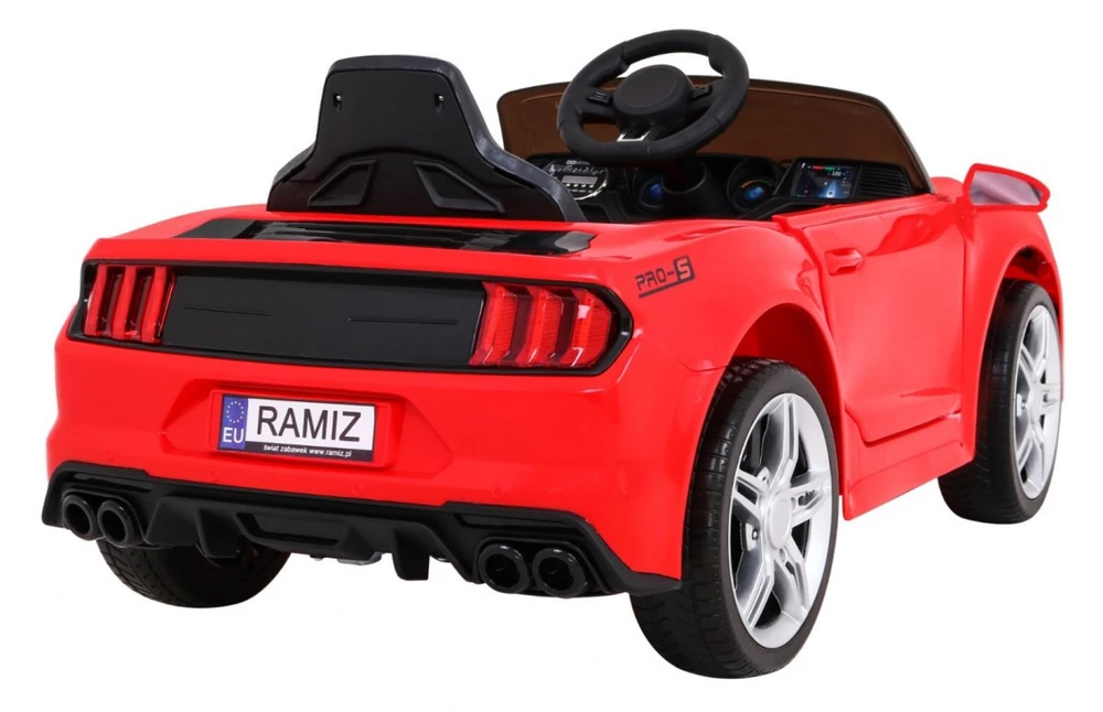 Ramiz Elektrinė mašina vaikams GT Sport raudonos spalvos
