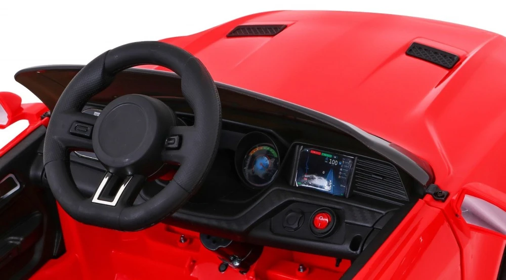 Ramiz Elektrinė mašina vaikams GT Sport raudonos spalvos