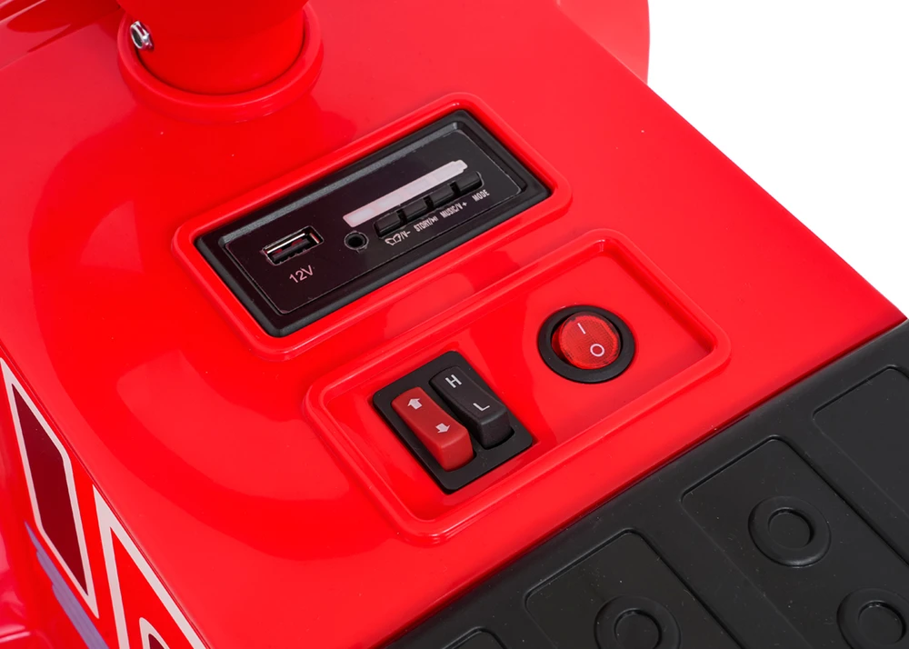 Canyon Vaikiškas elektrinis Stacyjkowo traukinukas su LED šviesomis ir Bluetooth, nuo 3 metų