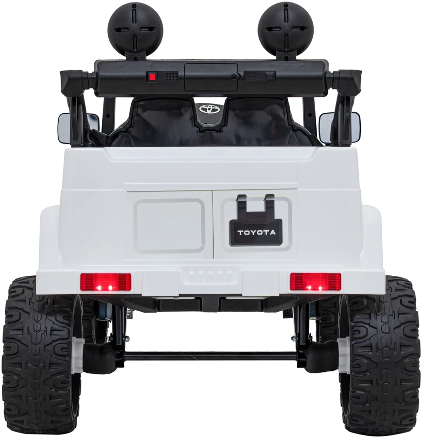 Elektromobilis Toyota FJ Cruiser 4x4, Baltas