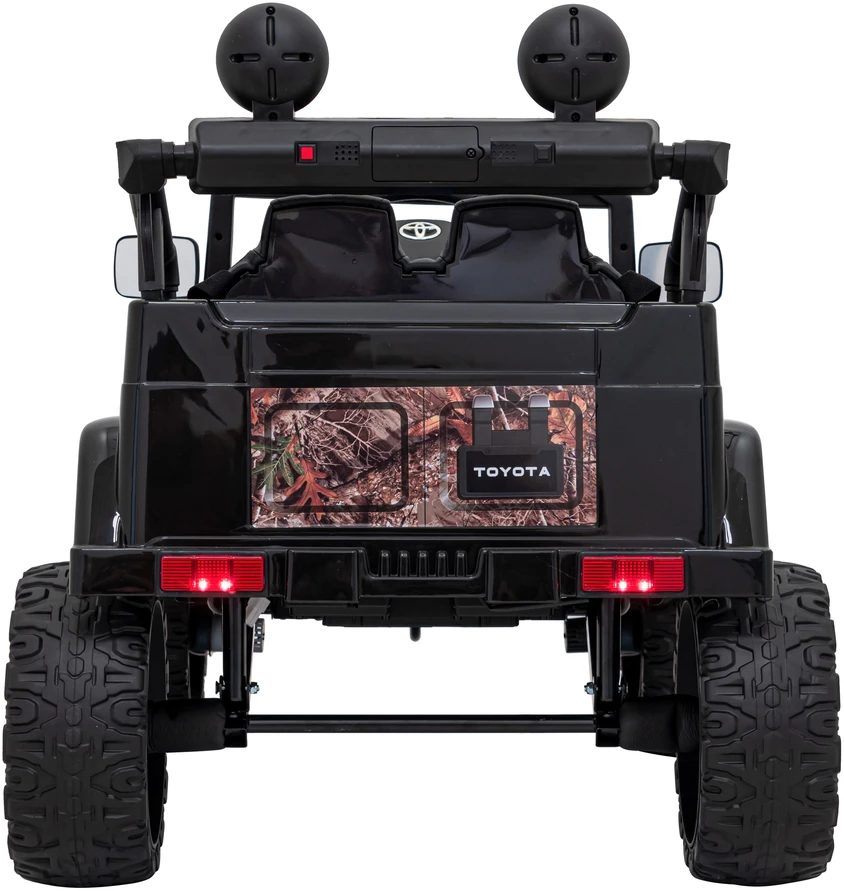 Elektromobilis Toyota FJ Cruiser 4x4, Juodas Leaves