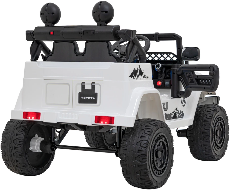 Elektromobilis Toyota FJ Cruiser 4x4, Baltas