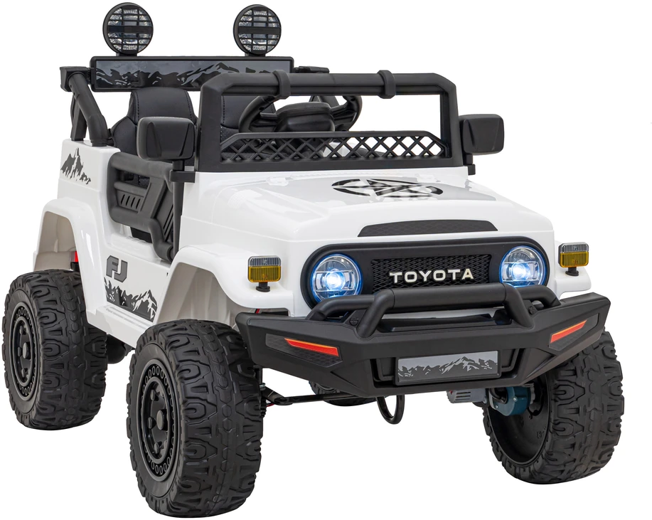 Elektromobilis Toyota FJ Cruiser 4x4, Baltas