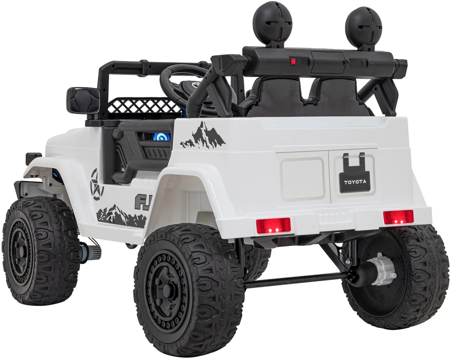 Elektromobilis Toyota FJ Cruiser 4x4, Baltas