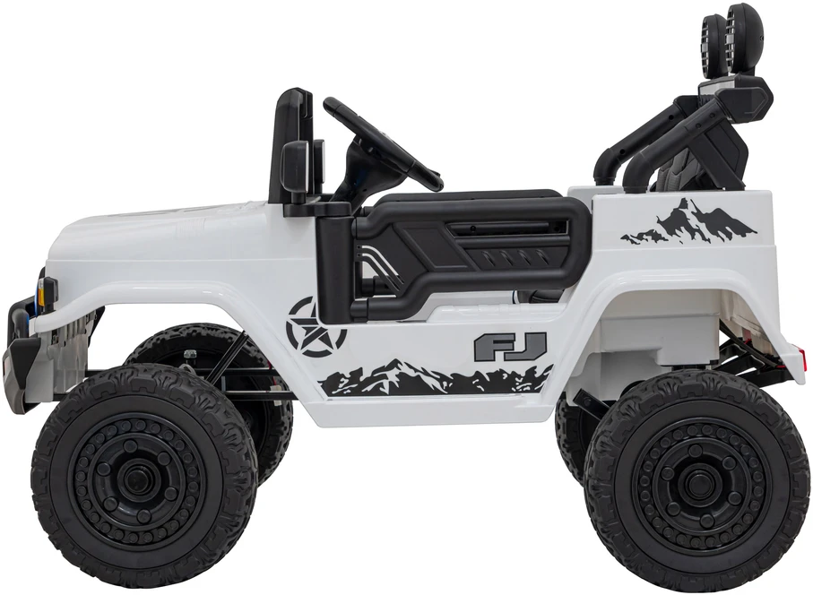 Elektromobilis Toyota FJ Cruiser 4x4, Baltas