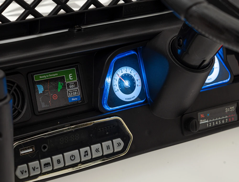 Elektromobilis Toyota FJ Cruiser 4x4, Baltas