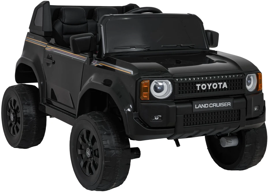 Ramiz Elektromobilis Toyota Land Cruiser PRADO, Juodas