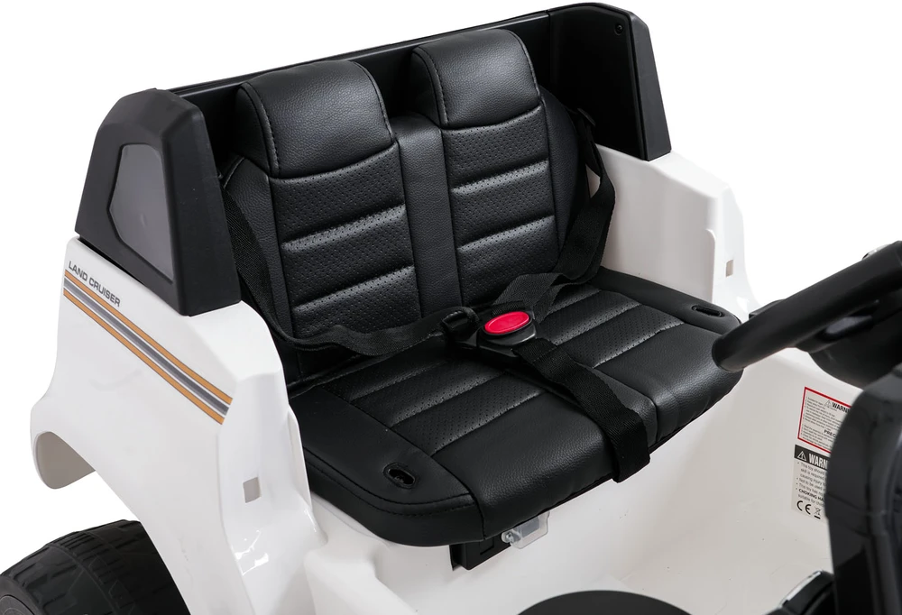 Ramiz Elektromobilis Toyota Land Cruiser PRADO, Baltas