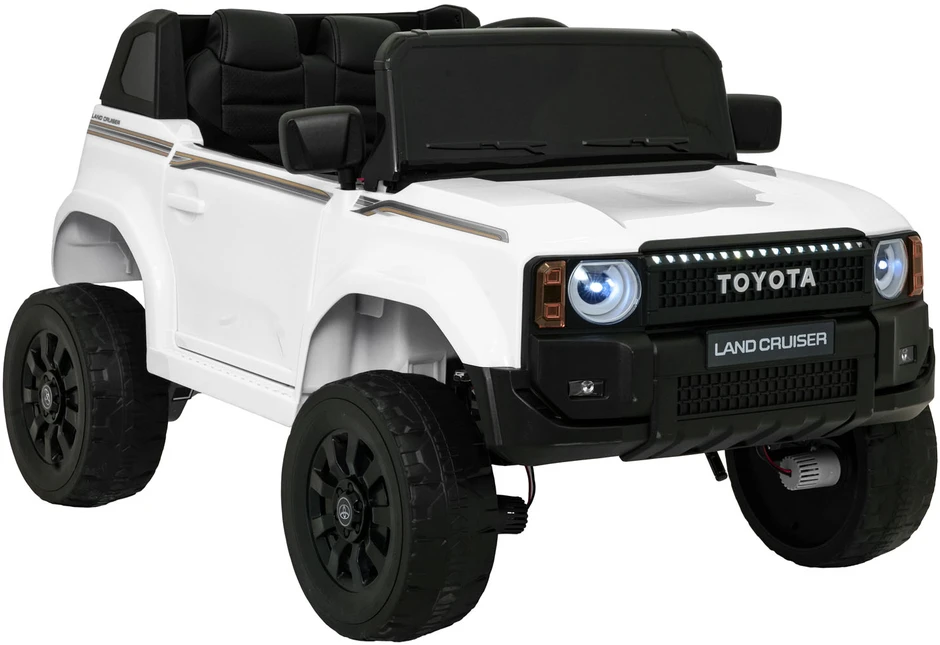 Ramiz Elektromobilis Toyota Land Cruiser PRADO, Baltas