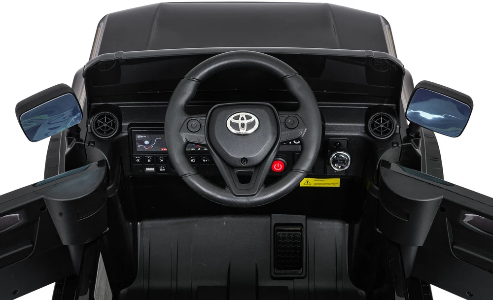 Ramiz Elektromobilis Toyota Land Cruiser PRADO, Juodas