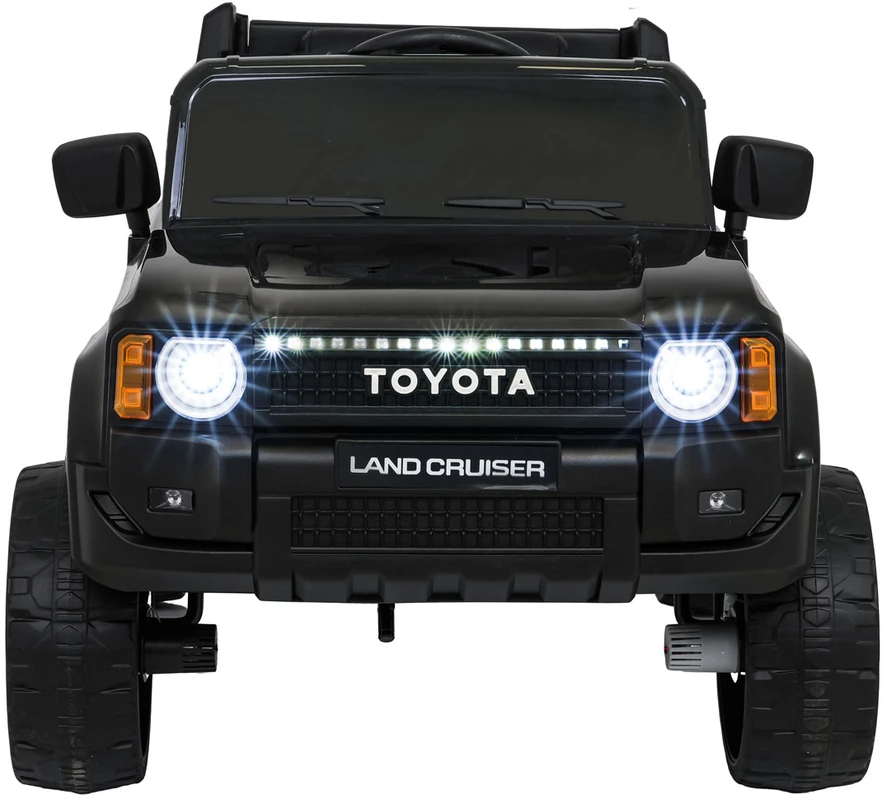 Ramiz Elektromobilis Toyota Land Cruiser PRADO, Juodas