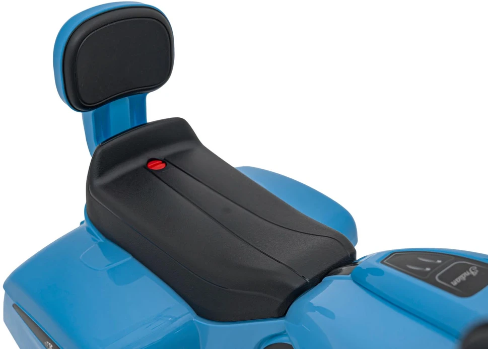 Blue Mėlyna Elektrinis motociklas Chopper INDIAN, Mėlyna