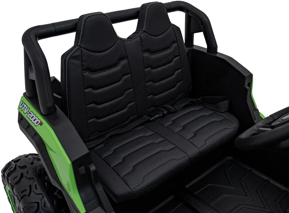Ramiz Dvivietis elektromobilis UTV Buggy Racing 4x4, Žalias