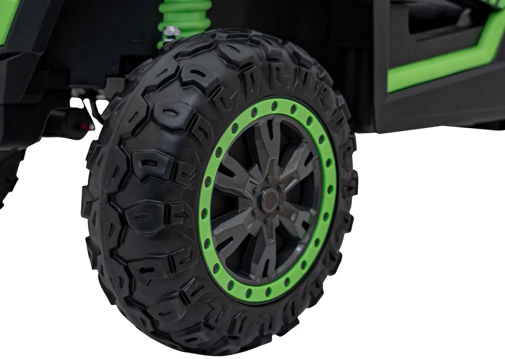 Ramiz Dvivietis elektromobilis UTV Buggy Racing 4x4, Žalias