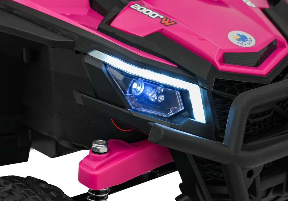 Važiuoklė Buggy Madman UTV-MX Rožinė