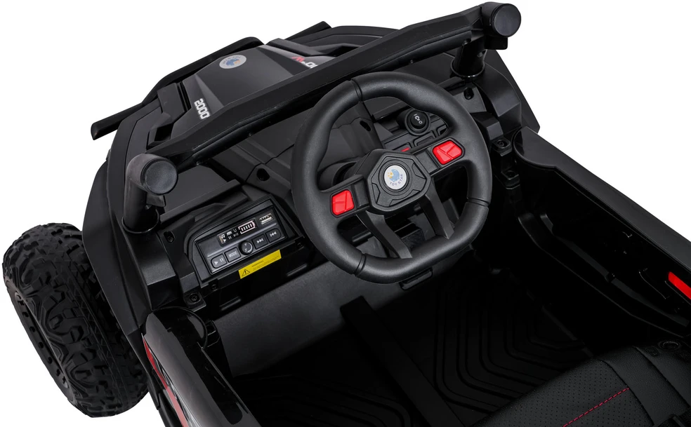 Važiuoklė Buggy Madman UTV-MX Juodas