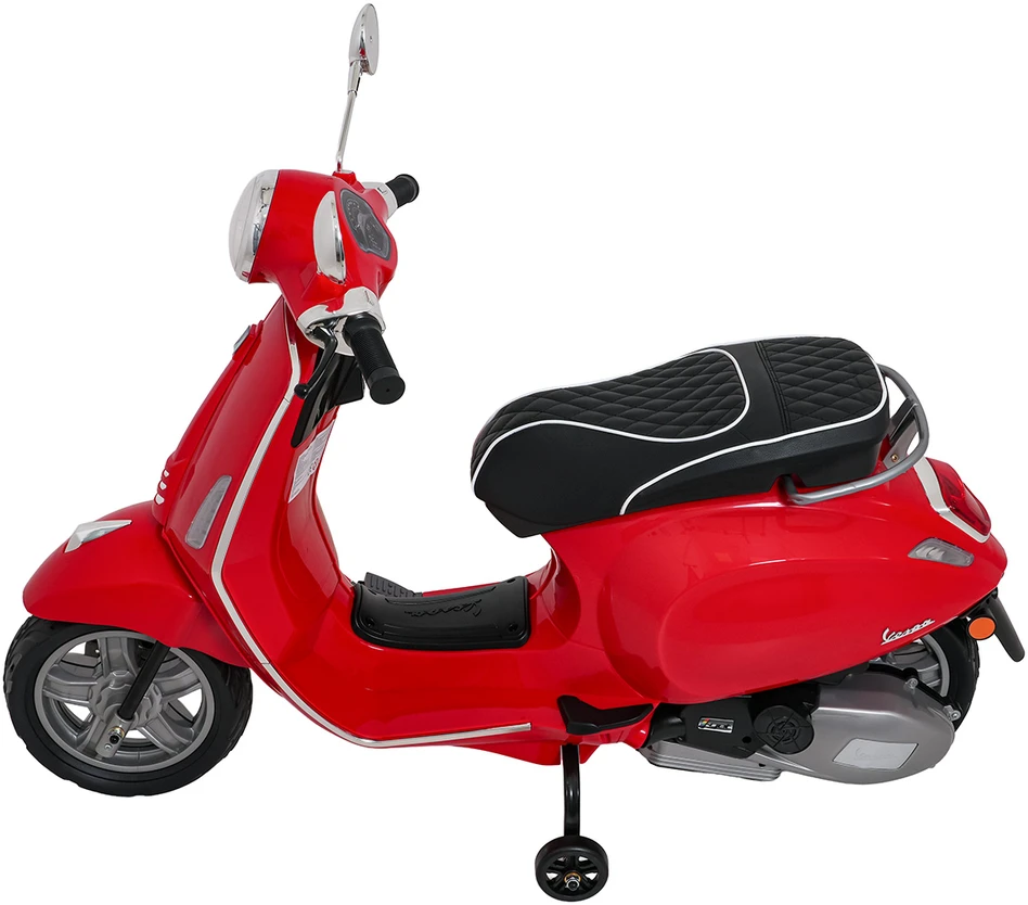 Elektrinis motoroleris Vespa ROMA, Raudona