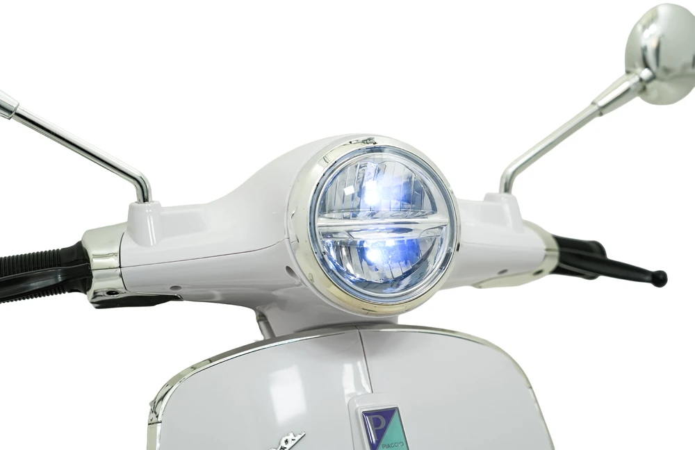 Elektrinis motoroleris Vespa ROMA, Baltas