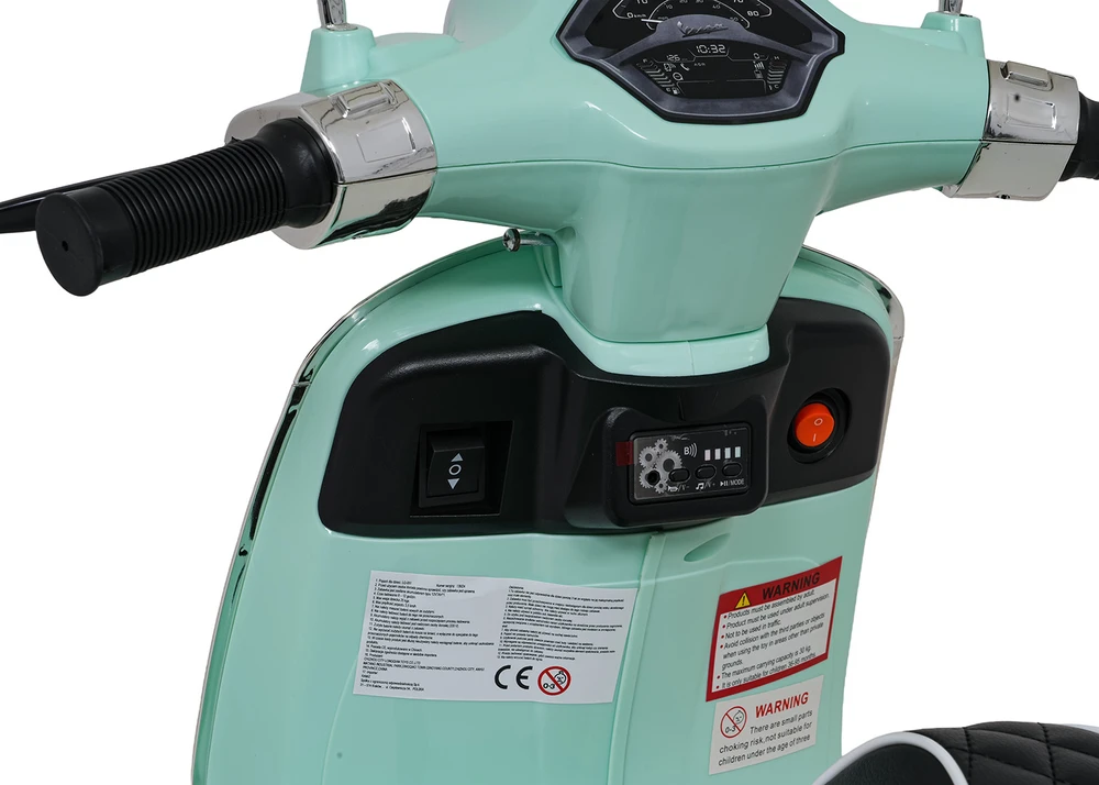 Eurobaby Elektrinis motoroleris Vespa ROMA, Žalias