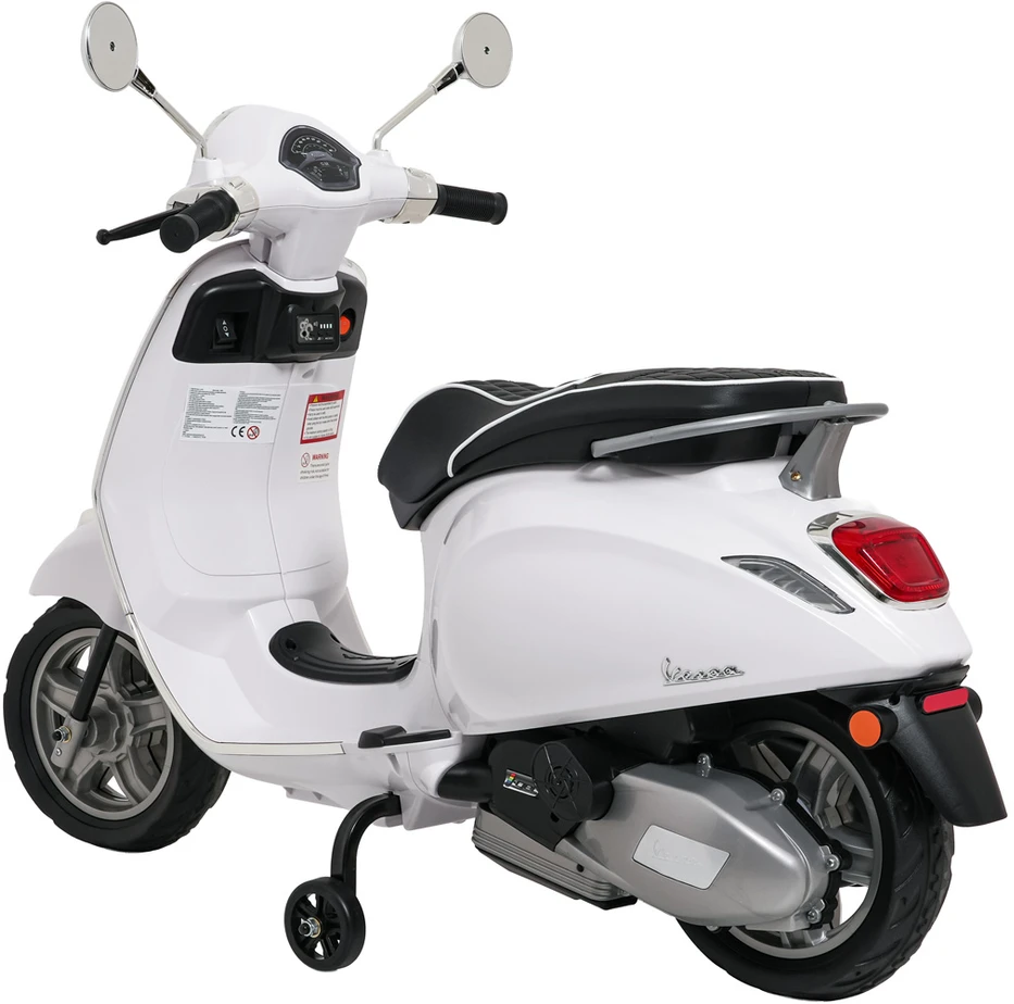 Elektrinis motoroleris Vespa ROMA, Baltas