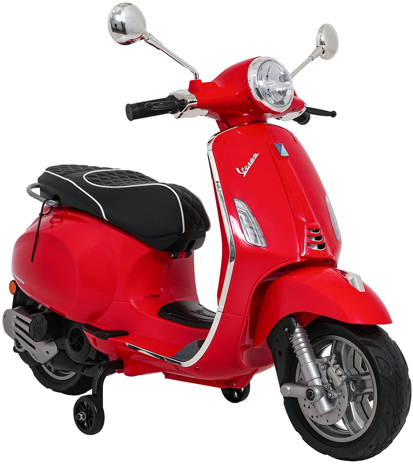 Elektrinis motoroleris Vespa ROMA, Raudona