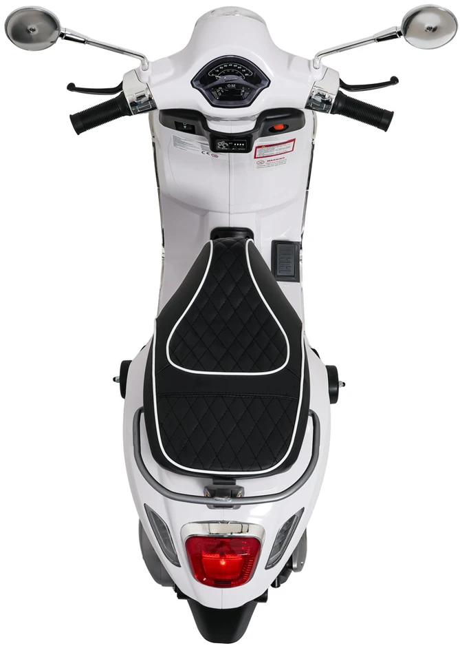 Elektrinis motoroleris Vespa ROMA, Baltas